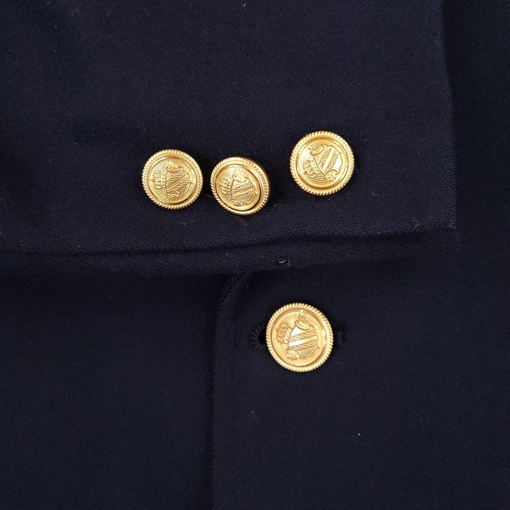 Shefford Anderson-Little Blazer Mens 42 Wool Gold Button Sport Coat Jacket - Picture 9 of 16